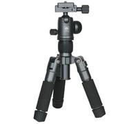 Sirui Minitrípode de mesa TT-50 de aluminio con rótula Arca y soporte para smartphone gris