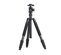 SIRUI MT-2204+MT-20 Trípode de Viaje Profesional de Fibra de Carbono con Cabeza de Bola para cámaras, trípode con monopié, Columna Central, MAX. 1550mm, MAX. Carga 15KG