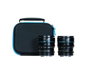 Sirui Night Walker 16 + 75mm T1.2 S35 Manual Focus Cine Lens Set with Case Montura M4/3 negro