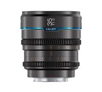 SIRUI Night Walker 35mm Lente de Cine S35/APSC con Enfoque Manual, Lente de Gran Apertura T1.2 para X Cameras, para X-H2/H2S, XT-4, XT-3,X-S10, X-S20 (MS35X-G, X, Gris)