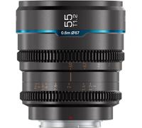 SIRUI Night Walker 55mm Lente de Cine S35/APSC con Enfoque Manual, Lente de Gran Apertura T1.2 para L Cameras, para Sigma FP, S5/S5II/S5IIX, (MS55L-G, L, Gris)