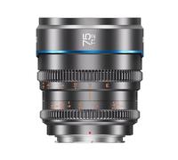 SIRUI Night Walker 75mm Lente de Cine S35/APSC con Enfoque Manual, Gran Apertura T1.2 con Marco S35 para RF Cameras, para BMPCC4K, GH5II, GH6, Z CAM (MS75R-G, RF, Gris)