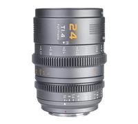 Sirui Objetivo cinematográfico Vision Prime de 24 mm T1.4 para formato completo, compatible con Montura Sony FE, Canon RF, Nikon Z y L-Mount gris gris