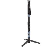 SIRUI P-204SR Monopie de Aluminio de 4 Secciones, monopie de vídeo multifunción con Patas de Apoyo