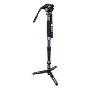 SIRUI P-204SR / VA-5 Monopie con el Soporte de la araña y la Cabeza de Video - Negro