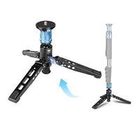 SIRUI P-36 Kit, Base de Trípode de Aluminio Y Adaptador, Base de Monopie con Liberación Rápida, Adecuado para SIRUI AM-306M, AM-326M, P-306, P-326 Monopies (Base de Trípode y Adaptador Solamente)