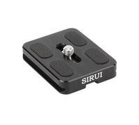 Sirui TY-50E Placa de liberación rápida (Aluminio, 1/4 Hilo de Rosca, Adecuado para Sirui y Arca-Swiss) Negro