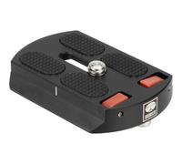 SIRUI TY-ST-10 - Placa de liberación rápida (aluminio, 1/4", 39 x 54 mm, 28 g, para serie ST y cabeza de bola Arca-Swiss), color negro