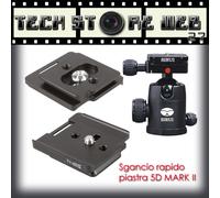 SIRUI Placa Liberación Rápida Rapido quick release TY-5DII Canon EOS 5D Marca II