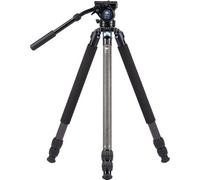 Sirui R-3213X Trípode Reporter X 10x con Cabeza de Vídeo Fluida VH-10 Carbono