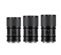 SIRUI Saturn 35 mm, 50 mm, 75 mm T2.9 1.6X marco completo de fibra de carbono, lente cinematográfica menos de 500 g (bengalas naturales, montura L)