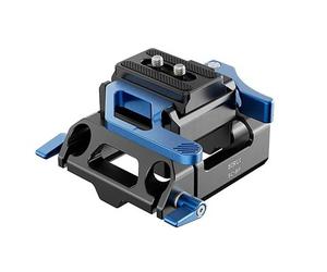 Sirui SC-BP base de liberación rápida con abrazadera para deslizador y placa intercambiable de vídeo de aluminio