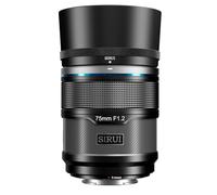 SIRUI Sniper 75mm APS-C Autofocus F1.2 Telephoto Camera Lente para X-T4, X-T5, X-H1, X-H2/H2S, X-T3, X-T30, X-S10 (X-Mount, Negro)