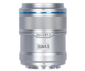 Sirui Sniper AF 23mm f/1.2 metal plata Montura Sony E