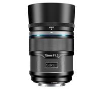 SIRUI Sniper - Lente de enfoque automático 75 mm F1.2 Teleobjetivo APS-C para A5, A6, FX30, ZV-E10 (montaje E, negro)