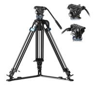 SIRUI SQ75A Trípode de vídeo de Aluminio con Cabezal Fluido S5X