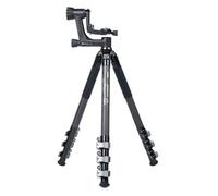 Sirui TrÃpode de fibra de carbono SP324+BH-10 con bloqueos plegables y cabeza cardÃ¡n negro