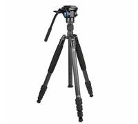 Sirui Traveler 7C trípode/monopie de viaje de carbono con cabezal de vídeo VA-5X negro Cabezal de vídeo VA-5