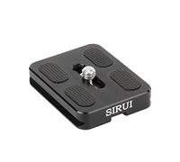 Sirui TY-50E Placa de liberación rápida (Aluminio, 1/4 Hilo de Rosca, Adecuado para Sirui y Arca-Swiss) Negro