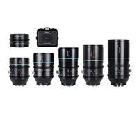 SIRUI Venus - Juego de anamorfotes de Formato Completo con 1,25 adaptadores de anamorfoto Venus (Juego de anamorfotes T2.9, Venus 35 mm+50 mm+75 mm+100 mm+1,25 adaptadores, Montaje RF)
