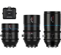 SIRUI Venus T2.9 1.6X - Juego de lentes anamrofas de marco completo, lente anamórfica teleobjetivo, lente Venus de 35 mm, 75 mm, 150 mm, para montaje RF, color azul