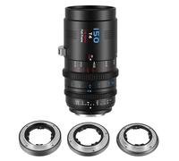 SIRUI Vision Prime 1 Objetivos 150mm Macro 1,5X, E/RF/Z/L-Mount, VP-1 Nero | 150mm Objetivo Cine Macro 1,5X con Enfoque Manual, Full Frame, Apertura T4, Compatible con Sony E, Canon RF, Nikon Z, Leica L