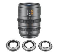 SIRUI Vision Prime 1 Objetivos 24mm Full Frame, E/RF/Z/L-Mount, VP-1 Gris | 24mm Objetivo Cine Gran Angular con Enfoque Manual, Apertura Rápida T1.4, Compatible con Sony E, Canon RF, Nikon Z, Leica L