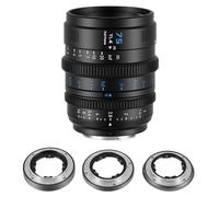 SIRUI Vision Prime 1 Objetivos 75mm Full Frame, E/RF/Z/L-Mount, VP-1 Nero | 75mm Objetivo Cine con Enfoque Manual para Retratos, Apertura Rápida T1.4, Compatible con Sony E, Canon RF, Nikon Z, Leica L