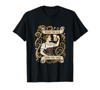 Sirve la Cerveza Spin The Tale Vintage Tavern Larping Camiseta