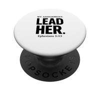 Sirviendo a Dios a través del Matrimonio Esposa Cristiana Propósito Fe PopSockets PopGrip Adhesivo