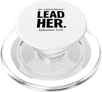 Sirviendo a Dios a través del Matrimonio Esposa Cristiana Propósito Fe PopSockets PopGrip para MagSafe