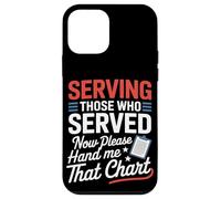 Sirviendo a los que sirvieron ahora Hand Me That Chart VA Nurse Carcasa para iPhone 12 mini
