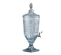 SIRWAX Dispensador de Bebidas Jarra fría de Vidrio de 2L/3L/5L, Bote para Beber Jugo con Grifo, Botella de Vino de Vidrio, Lata de Bebida de Alta Temperatura, Botella de Agua Fácil dispensación