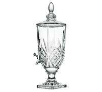 SIRWAX Dispensador de Bebidas Jarra fría de Vidrio de 2L/3L/5L, Bote para Beber Jugo con Grifo, Botella de Vino de Vidrio, Lata de Bebida de Alta Temperatura, Botella de Agua Fácil dispensación