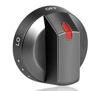 Sirxlevcy 1 Uds DG64-00473B Perillas Negras de Acero Inoxidable Perillas de Repuesto para Estufa de Gas para NX58M6850SG,NX58J5600SG,NX58J7750SG