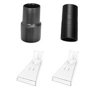 Sirxlevcy 4 Piezas Boquillas de Aspiradora con Cabezal Giratorio Cepillo Limpiador Boquilla de SuccióN para Suelo con Adaptador Cabezal Giratorio, Piezas para Limpiador de Alfombras