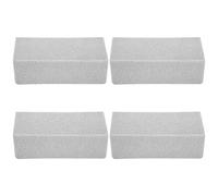Sirxlevcy 4 Piezas Espuma Floral para Flores Artificiales Bloques de Espuma Floral HúMeda Bloques para FloristeríA Gris para Arreglos Florales