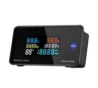 Sirxlevcy AC 50-300V VoltíMetro AmperíMetro KWS Powers Medidor de EnergíA LED Digital AC Wattmeter Electric Meter