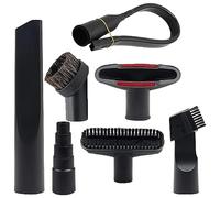 Sirxlevcy Accesorios y Aditamentos para Aspiradoras de 1 1/4 Pulgadas, Cepillo para Aspiradora para Limpieza del Hogar, Boquilla de FijacióN, Herramienta Flexible para Hendiduras