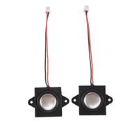 Sirxlevcy Altavoz 2 Piezas 4 Ohmios 3 Vatios para una Rduino Mini Altavoz de una Sola Cavidad Altavoz PortáTil MóVil de Cavidad de Rango Completo