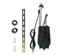 Sirxlevcy Antena Telescópica Automática de Energía Eléctrica Antenas Exteriores para Vehículos 12V Universal Impermeable para Coche SUV Radio Am FM