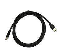Sirxlevcy Cable Firewire de 1,8 M Cable Negro IEEE 1394 Firewire 400 A Firewire 400 Cable Macho de 6 A Macho de 6