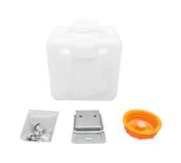 Sirxlevcy Calentador de Estacionamiento de Aire de 2,5 L, Tanque de Combustible, Almacenamiento de Aceite Cuadrado con Cubierta para Coche, CamióN, Caravana, Tanque de Combustible