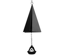 Sirxlevcy CarillóN de Viento TriáNgulo de Hierro DecoracióN Colgante de CarillóN de Viento