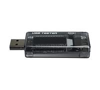 Sirxlevcy CC EnergíA MóVil Carga Corriente Voltaje Monitor Digital Probador USB Corriente 0-3A Voltaje 4-20V Pantalla de Medidor Dual