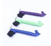 Sirxlevcy Cepillo para PezuñAs de Caballo de 3 Piezas con Manejar, PúA para PezuñAs PortáTil, Colores Aleatorios