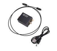 Sirxlevcy Convertidor de Audio Digital una AnalóGico SeñAl Coaxial Toslink de Fibra óPtica una R/L Decodificador de Audio SPDIF ATV Amplificador