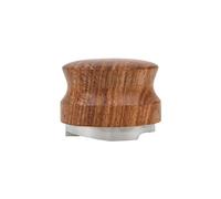 Sirxlevcy Dispositivo de Polvo de Tela de Café de Acero Inoxidable de 53 Mm Huanghuali MáQuina de Café de Hojas Aparato de Polvo Prensado Antideslizante