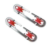 Sirxlevcy Esparcidor de Tendedero de Aluminio, Accesorios de Tendedero de Polea para Cargas Pesadas y Tendedero, Paquete de 2