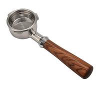 Sirxlevcy Filtro Sin Fondo para MáQuina de Café con Portafiltro de Café de 58MM para Accesorio Profesional con Manejar de Café, G